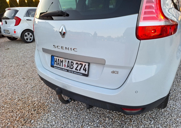 Renault Grand Scenic cena 16999 przebieg: 279300, rok produkcji 2009 z Wolbórz małe 497
